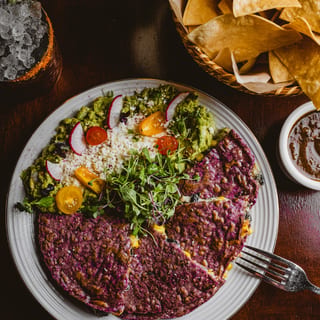 Quesadilla de Repollo De Bruselas