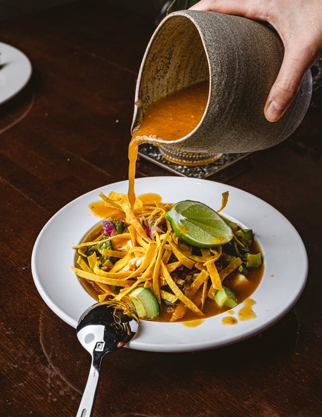 Sopa de Tortilla (Tortilla Soup).
